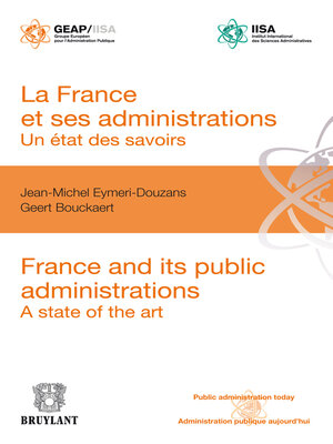 cover image of La France et ses administrations